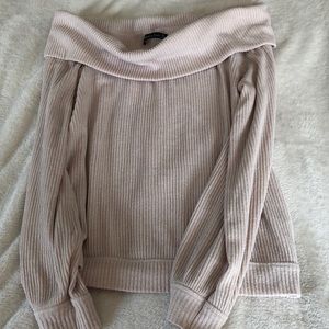 Abercrombie and Fitch off the shoulder blouse